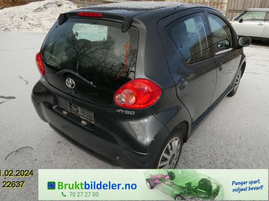 Toyota Aygo 2005-2014 (Type I) , Motorkode: 1KR-FE, Girkassekode: