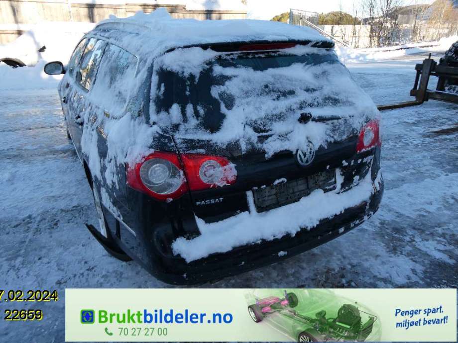 VW Passat 2005-2010 (B6) (B6), Motorkode: BMP, Girkassekode: 