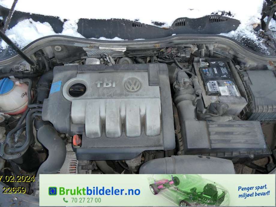 VW Passat 2005-2010 (B6) (B6), Motorkode: BMP, Girkassekode: 