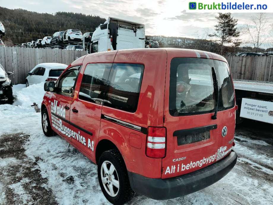 VW Caddy 2010-2015 (Type III, Fase 2) , Motorkode: CFHF, Girkassekode: LNN