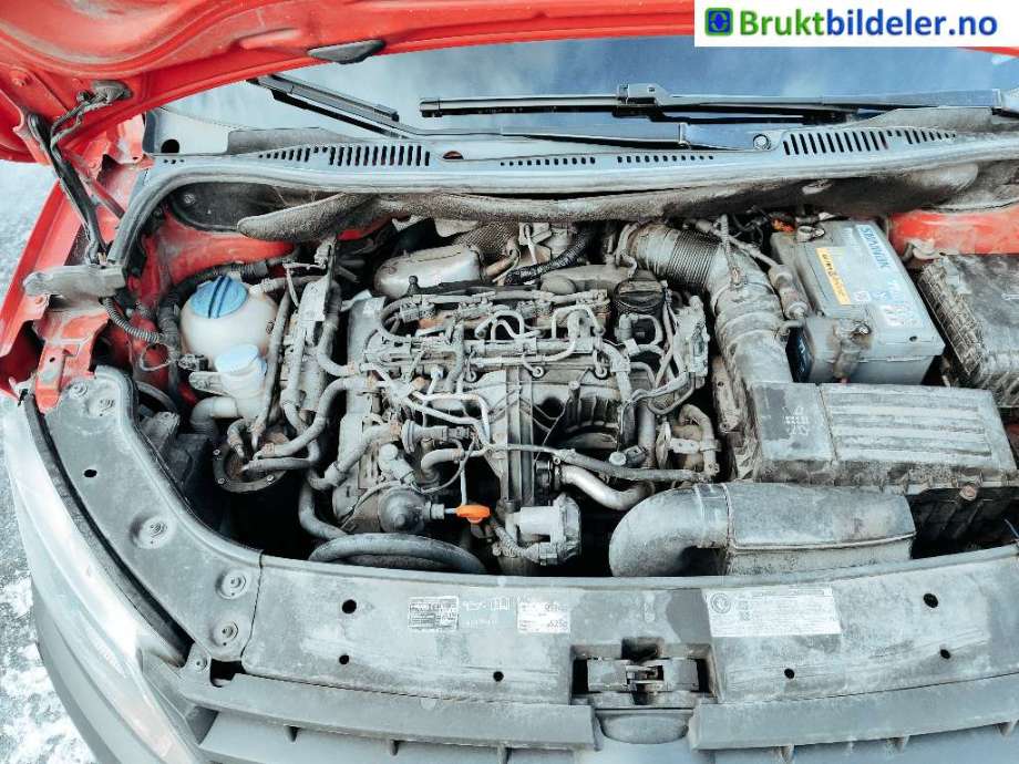 VW Caddy 2010-2015 (Type III, Fase 2) , Motorkode: CFHF, Girkassekode: LNN