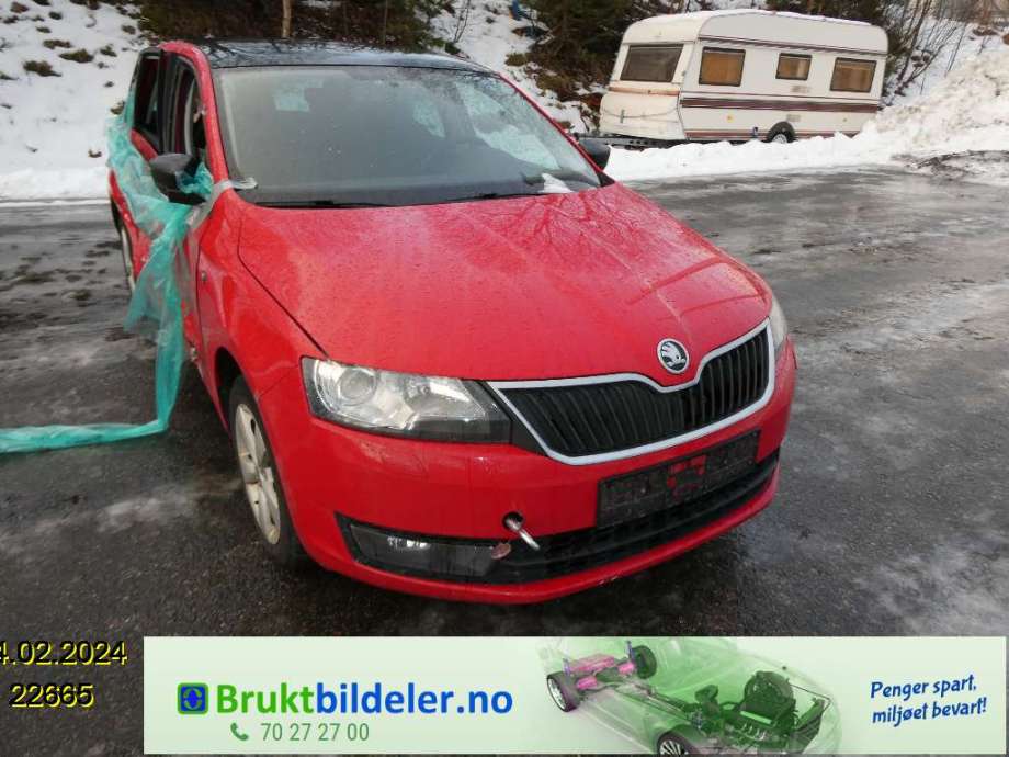 Škoda Rapid 2012-2019 , Motorkode: CBZB, Girkassekode: 