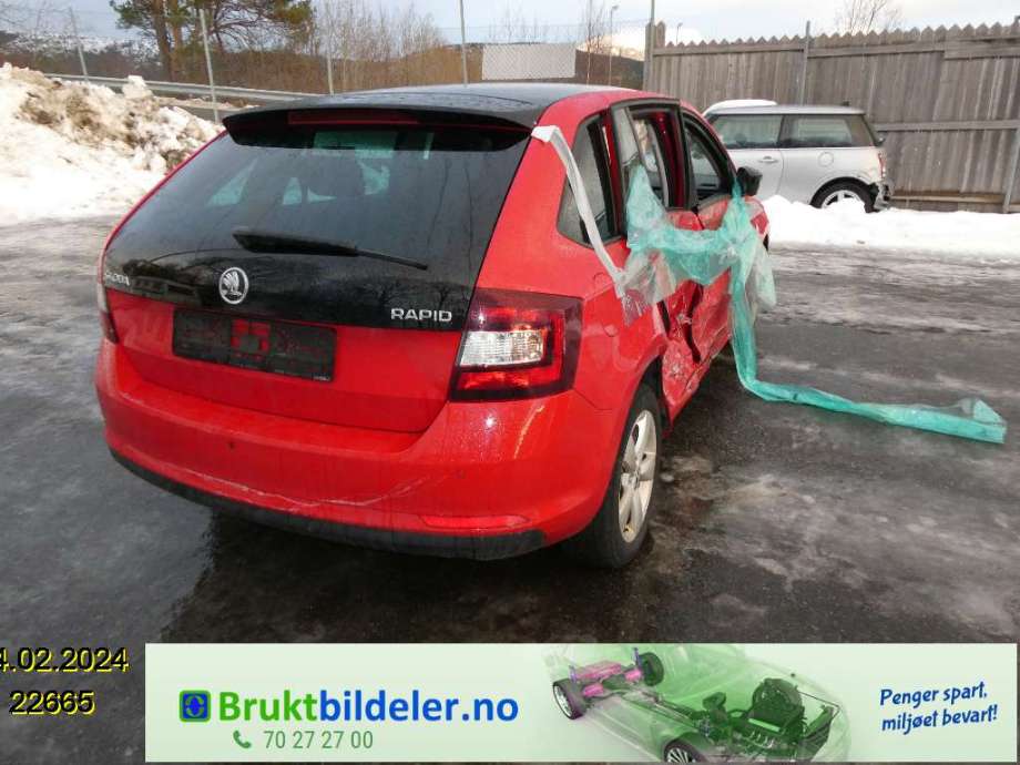 Škoda Rapid 2012-2019 , Motorkode: CBZB, Girkassekode: 