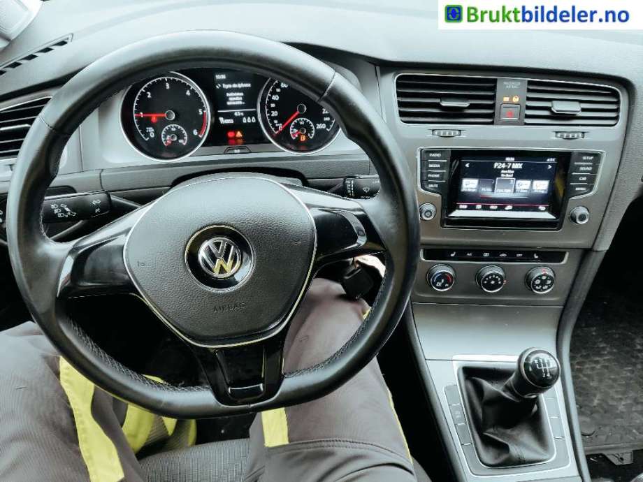 VW Golf VII 2012-2017 (Fase 1) , Motorkode: CLHB;CRKA, Girkassekode: MWW