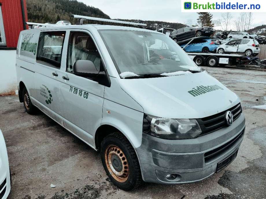 VW Transporter / Caravelle 2009-2015 (Fase 2) (T5) (T5), Motorkode: CAAC;CCHA, Girkassekode: KQK