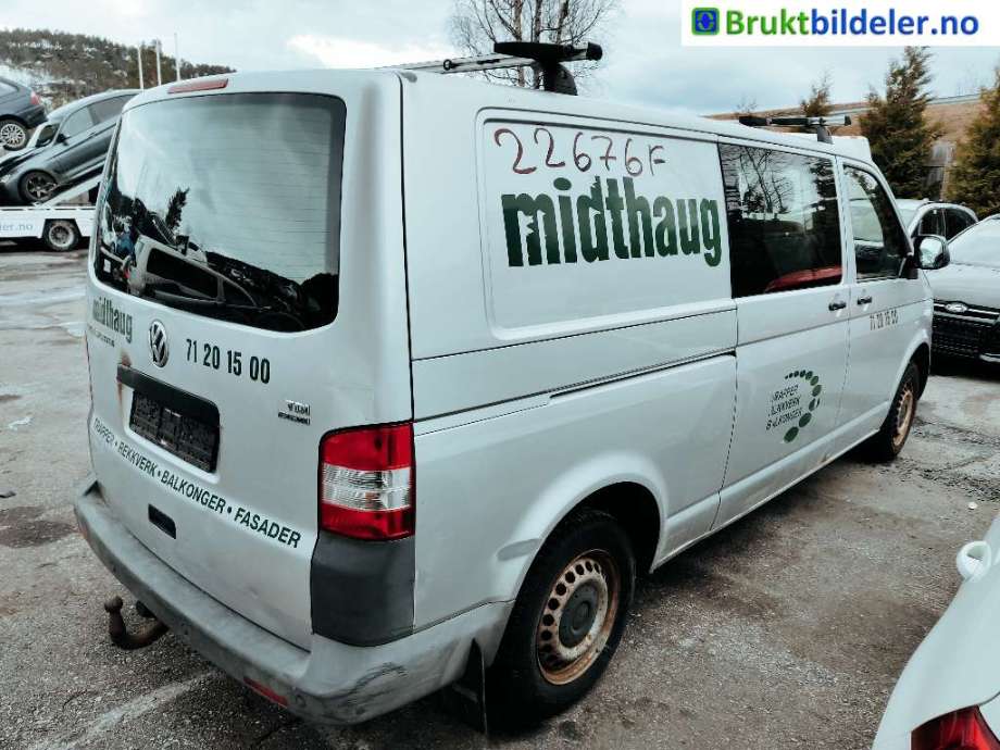 VW Transporter / Caravelle 2009-2015 (Fase 2) (T5) (T5), Motorkode: CAAC;CCHA, Girkassekode: KQK