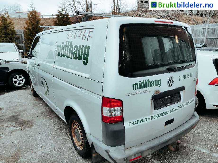 VW Transporter / Caravelle 2009-2015 (Fase 2) (T5) (T5), Motorkode: CAAC;CCHA, Girkassekode: KQK