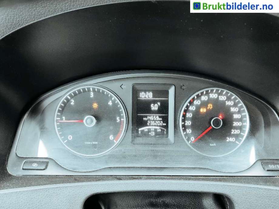 VW Transporter / Caravelle 2009-2015 (Fase 2) (T5) (T5), Motorkode: CAAC;CCHA, Girkassekode: KQK