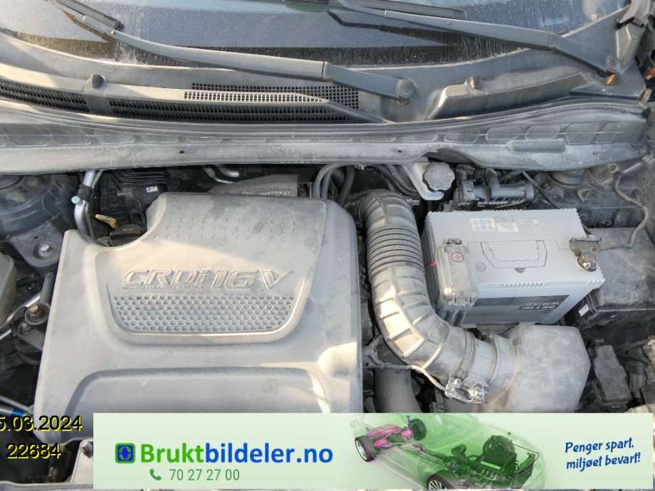 Hyundai Ix35 2010-2015 , Motorkode: D4HA, Girkassekode: 
