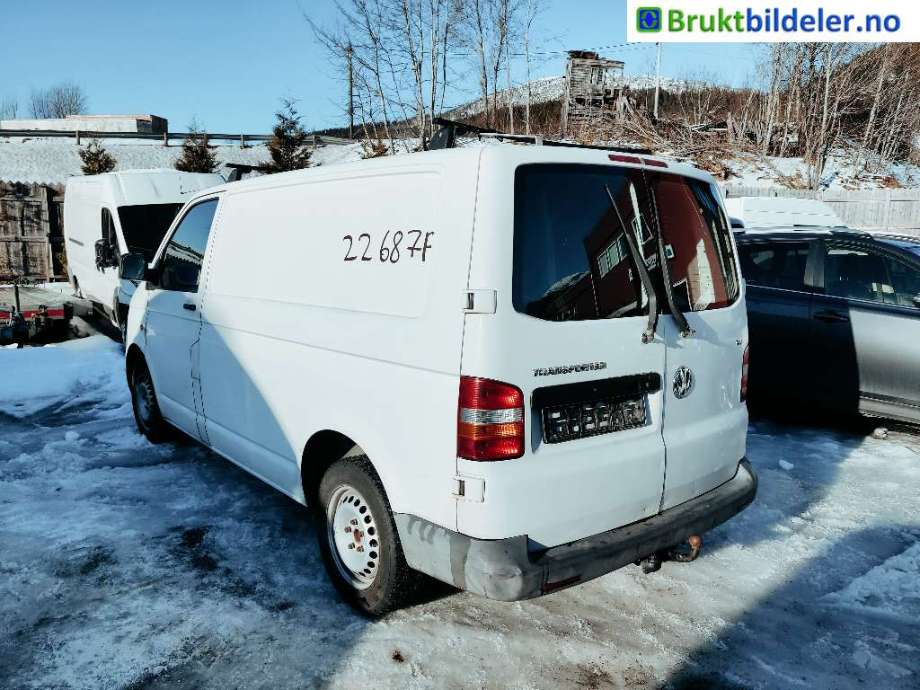 VW Transporter / Caravelle 2003-2009 (Fase 1) (T5) (T5), Motorkode: AXB, Girkassekode: 