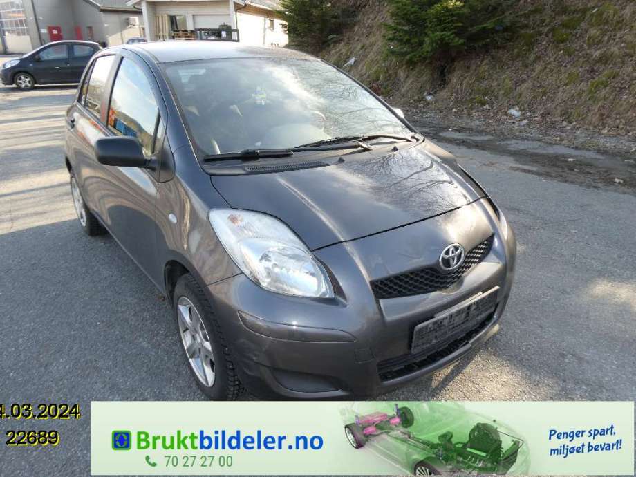 Toyota Yaris 2009-2011 (Type II, Fase 2) , Motorkode: 1KR-FE, Girkassekode: