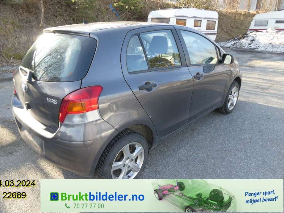 Toyota Yaris 2009-2011 (Type II, Fase 2) , Motorkode: 1KR-FE, Girkassekode:
