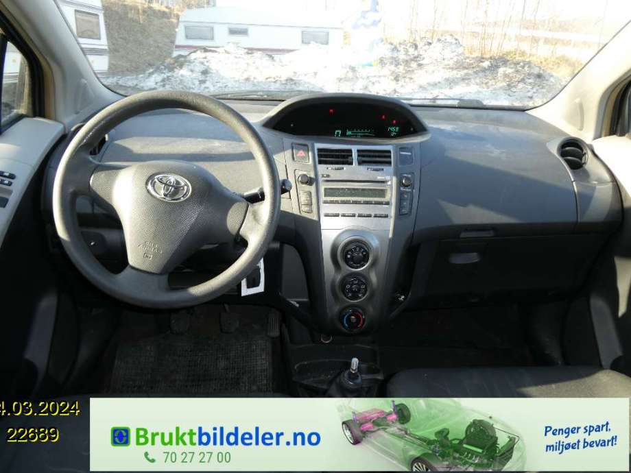 Toyota Yaris 2009-2011 (Type II, Fase 2) , Motorkode: 1KR-FE, Girkassekode: