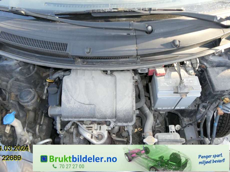 Toyota Yaris 2009-2011 (Type II, Fase 2) , Motorkode: 1KR-FE, Girkassekode: