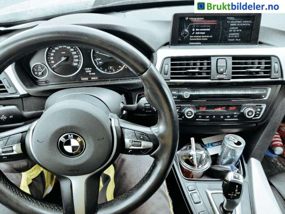 BMW 3-Serie 2012-2018 (F30/F31/F34) (F30/F31/F34), Motorkode: N47-D20C, Girkassekode: GA8HP45Z