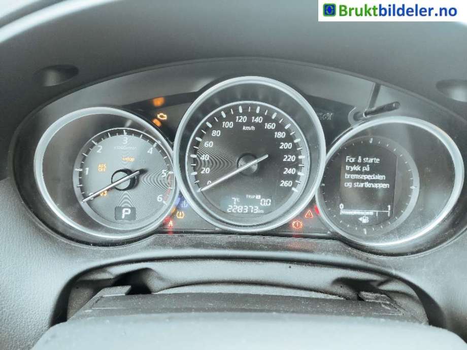 Mazda CX-5 2012-2017 (Type I) , Motorkode: SH-VPTS, Girkassekode: 