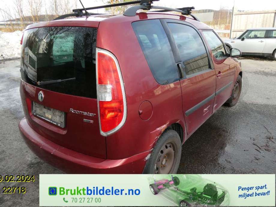 Škoda Roomster 2006-2010 (Fase 1) , Motorkode: BMS;BNV, Girkassekode: 