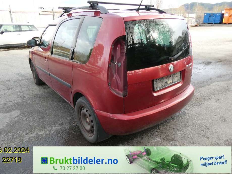 Škoda Roomster 2006-2010 (Fase 1) , Motorkode: BMS;BNV, Girkassekode: 