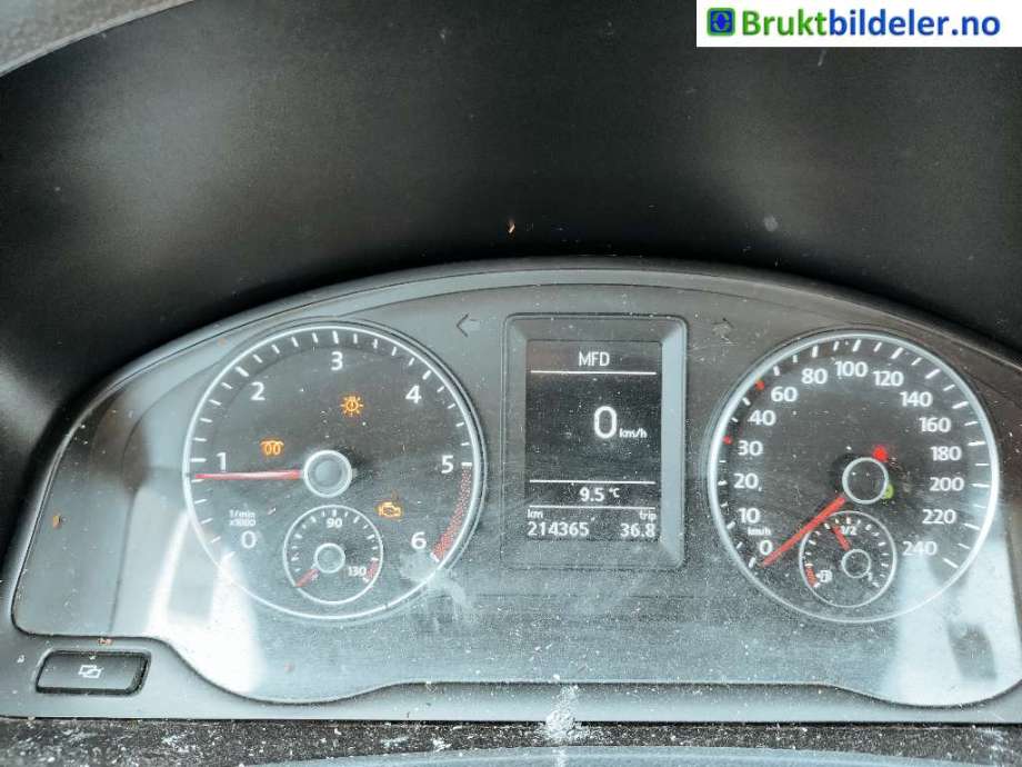 VW Transporter / Caravelle 2009-2015 (Fase 2) (T5) (T5), Motorkode: CFCA, Girkassekode: 