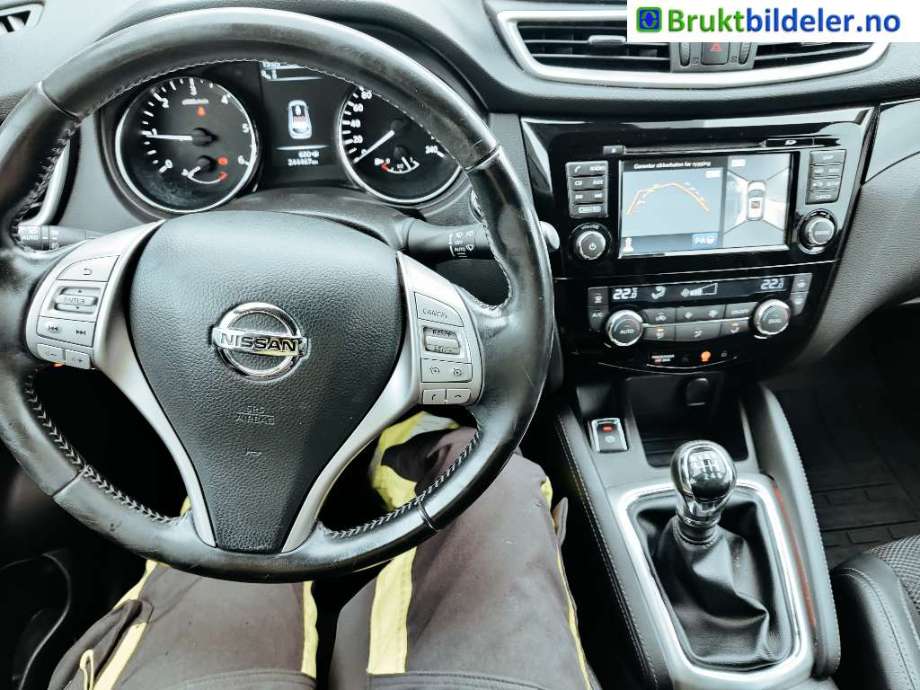 Nissan Qashqai 2014-2021 (Type II) , Motorkode: K9K, Girkassekode: 