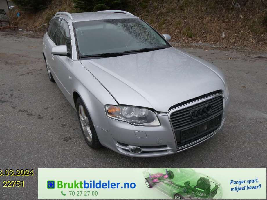 Audi A4 2004-2008 (Type III) (B7) (B7), Motorkode: BLB;BRE, Girkassekode: HCF
