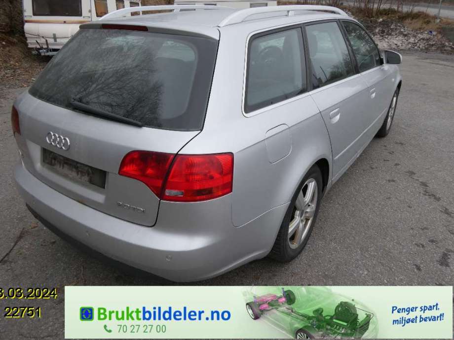 Audi A4 2004-2008 (Type III) (B7) (B7), Motorkode: BLB;BRE, Girkassekode: HCF