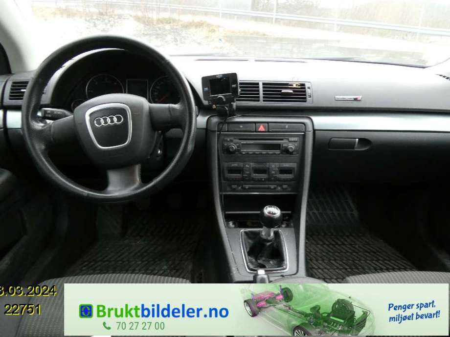 Audi A4 2004-2008 (Type III) (B7) (B7), Motorkode: BLB;BRE, Girkassekode: HCF