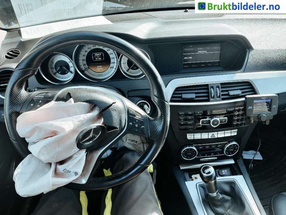 Mercedes C-Klasse 2011-2014 (Fase 2) (W204) (W204), Motorkode: OM651.913, Girkassekode: 