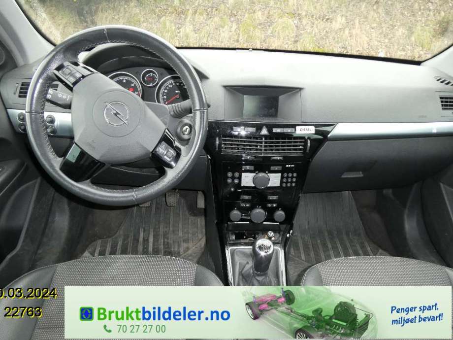 Opel Astra H 2004-2009 , Motorkode: Z13DTH, Girkassekode: 