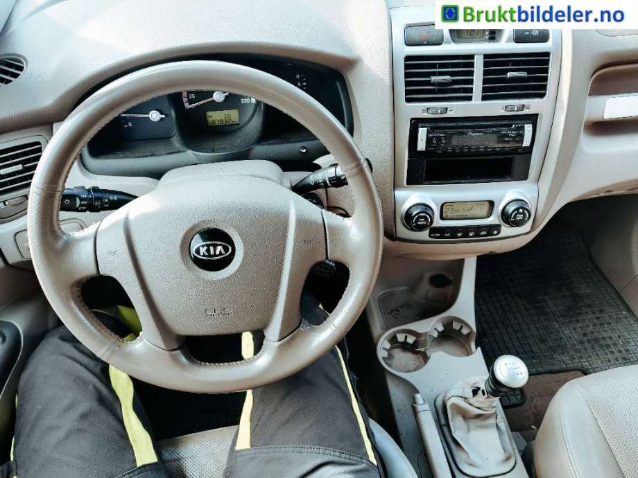 Kia Sportage 2005-2010 (Type II) , Motorkode: D4EA, Girkassekode: 