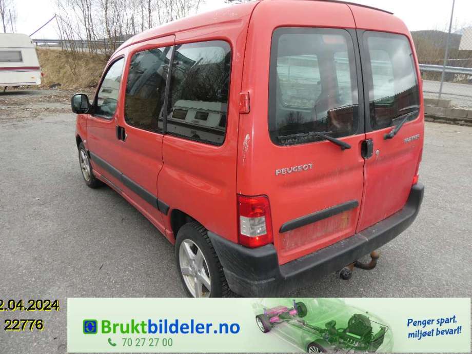 Peugeot Partner 2002-2008 (Type I, Fase 2) , Motorkode: 9HW, Girkassekode: 