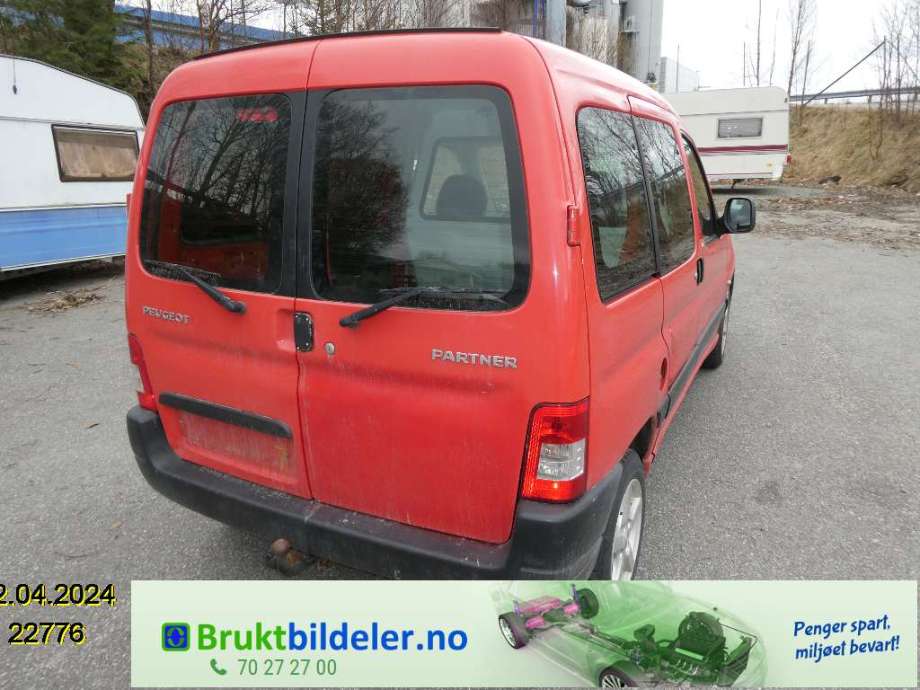 Peugeot Partner 2002-2008 (Type I, Fase 2) , Motorkode: 9HW, Girkassekode: 