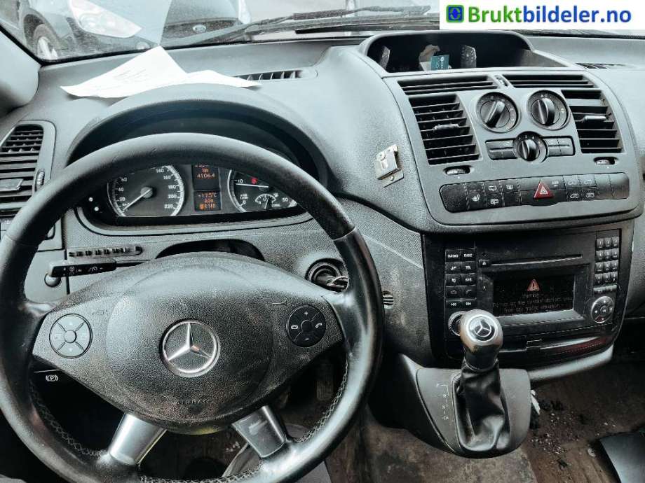 Mercedes Vito/Viano 2010-2014 (Fase 2) (W639) (W639), Motorkode: OM651.940, Girkassekode: 