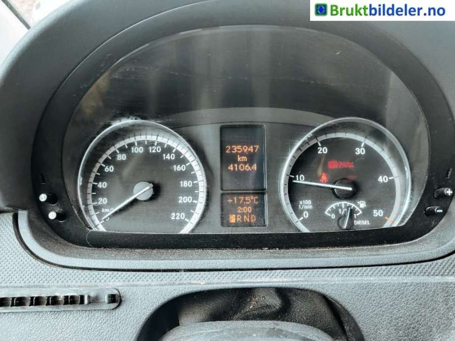 Mercedes Vito/Viano 2010-2014 (Fase 2) (W639) (W639), Motorkode: OM651.940, Girkassekode: 