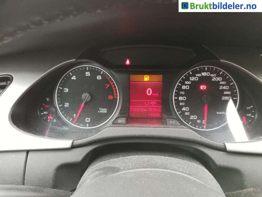 Audi A4 2007-2014 (Type IV) (B8) (B8), Motorkode: CABA;CDHA, Girkassekode: LLV