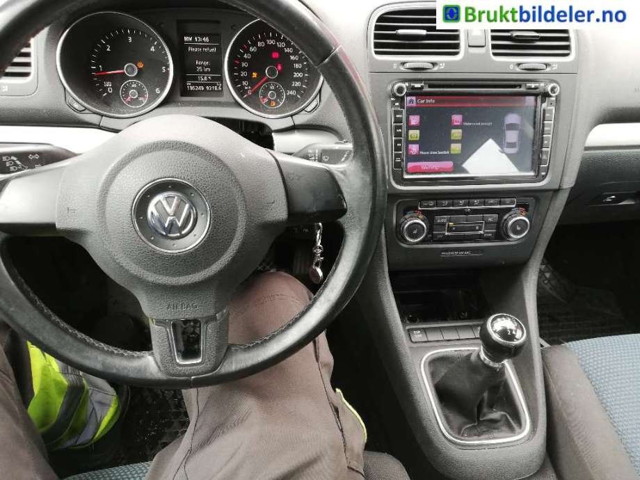 VW Golf VI 2008-2012 , Motorkode: CAYC, Girkassekode: MDZ