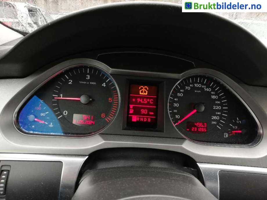 Audi A6 2005-2008 (Type III, Fase 1) (C6) (C6), Motorkode: BLB;BRE, Girkassekode: 