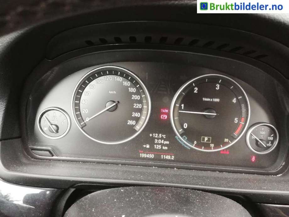 BMW 5-Serie 2010-2017 (F10/F11) (F10/F11), Motorkode: N47-D20C, Girkassekode: 