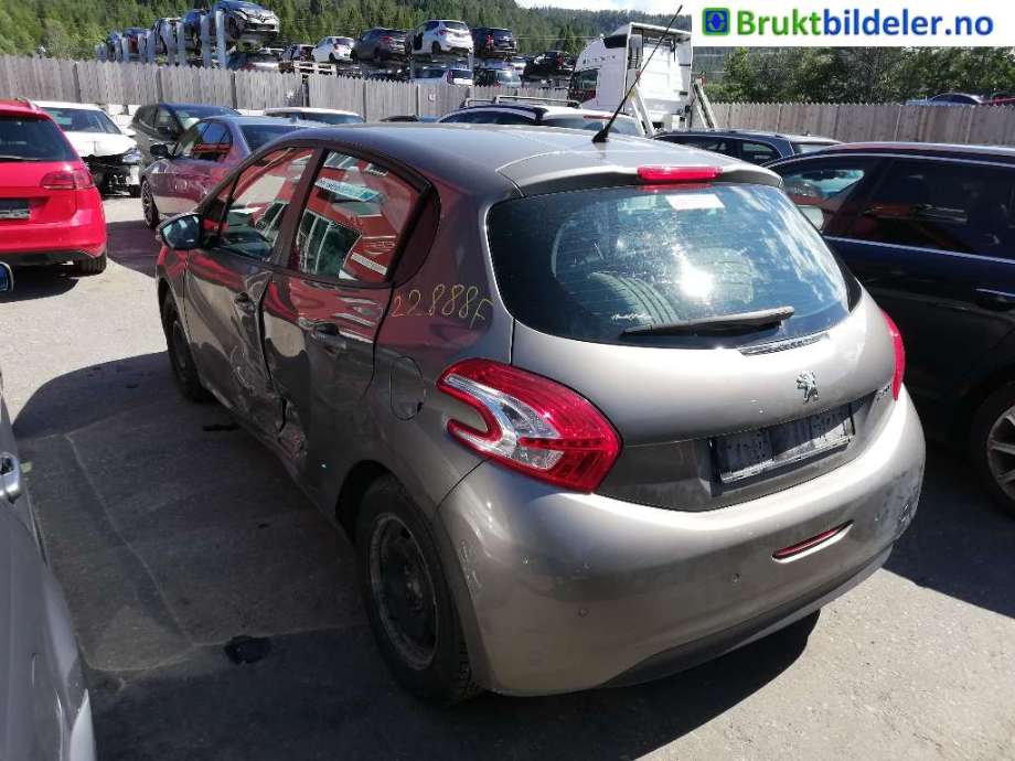 Peugeot 208 2012-2019 (Type I) , Motorkode: HMZ, Girkassekode: 