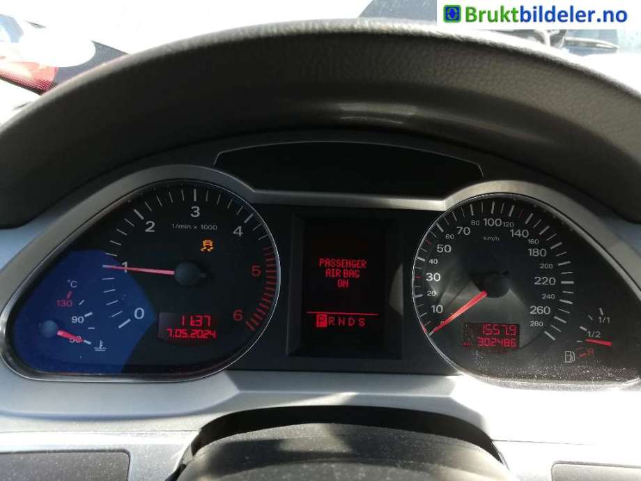 Audi A6 2008-2011 (Type III, Fase 2) (C6) (C6), Motorkode: BLB;BRE, Girkassekode: KTD