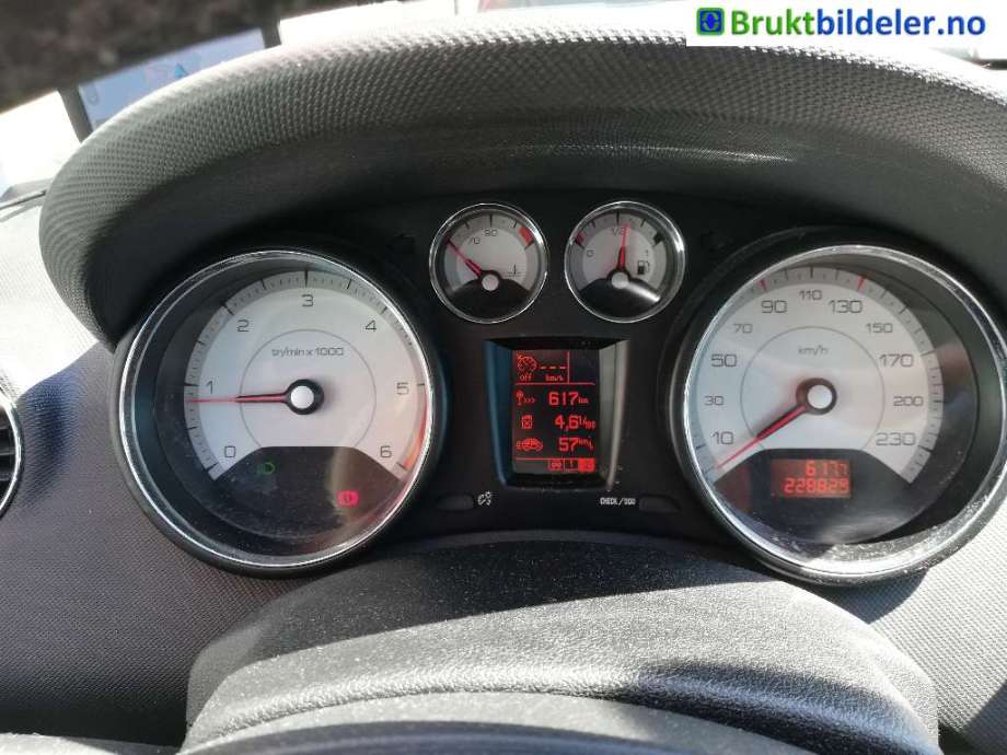 Peugeot 308 2007-2011 (Type I, Fase 1) , Motorkode: 9HZ, Girkassekode: 