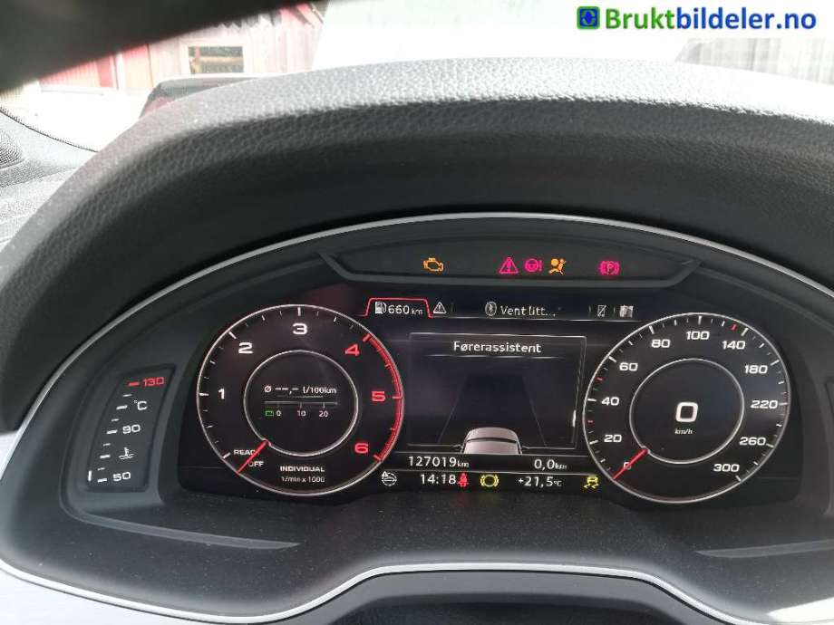Audi Q7 2015-->> (Type II) , Motorkode: CRTC, Girkassekode: 