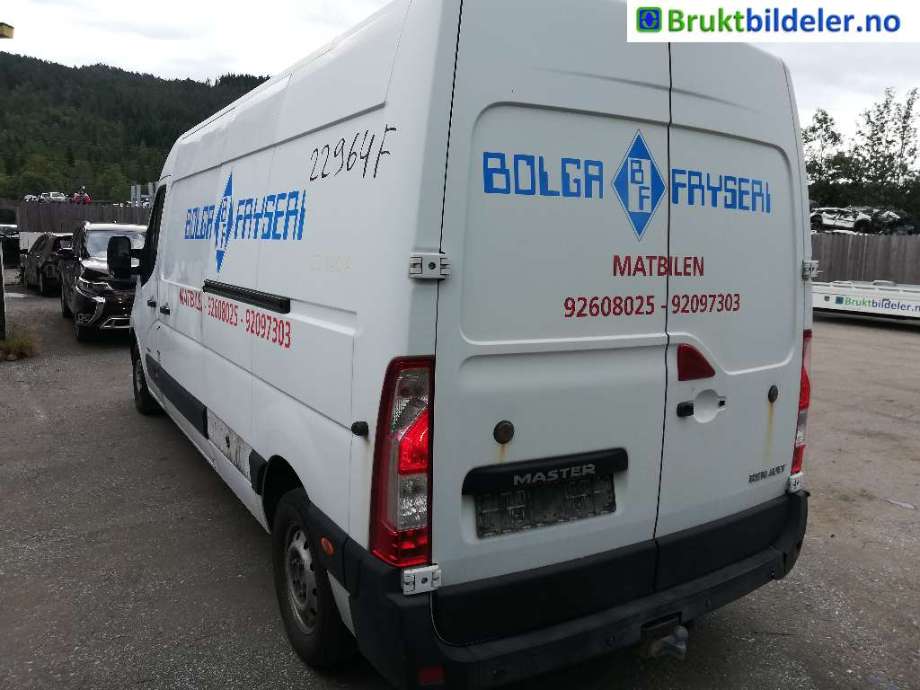 Renault Master 2010-2013 (Type III, Fase 1) , Motorkode: M9T-6*, Girkassekode: 