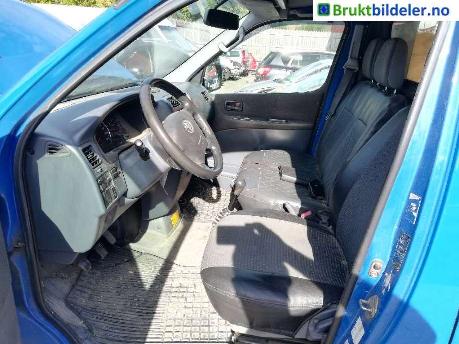 Toyota Hiace 2007-2012 (Fase 3) , Motorkode: 2KD-FTV, Girkassekode: 
