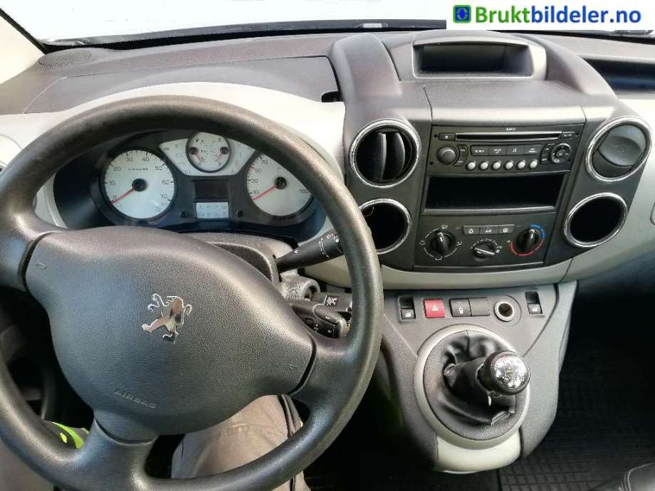 Peugeot Partner 2008-2015 (Type II, Fase 1) , Motorkode: 9HZ, Girkassekode: 