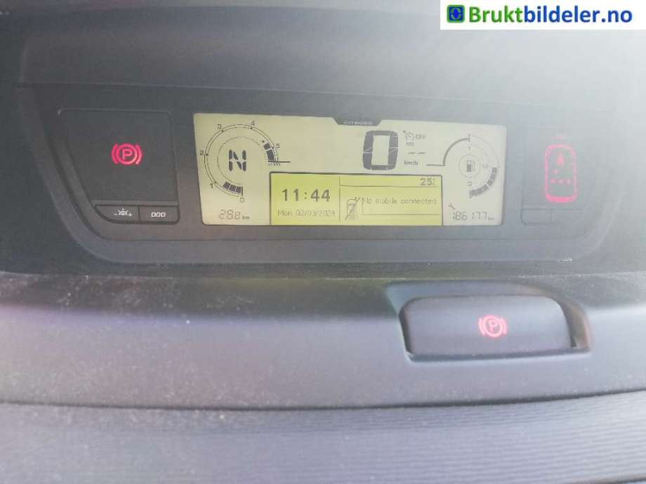 Citroën C4, Picasso 2006-2013 (Type I) , Motorkode: 9HZ, Girkassekode: 
