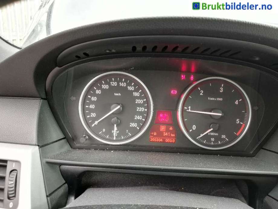 BMW 5-Serie 2003-2010 (E60/E61) (E60/E61), Motorkode: N47-D20C, Girkassekode: GA6HP19Z - W2N