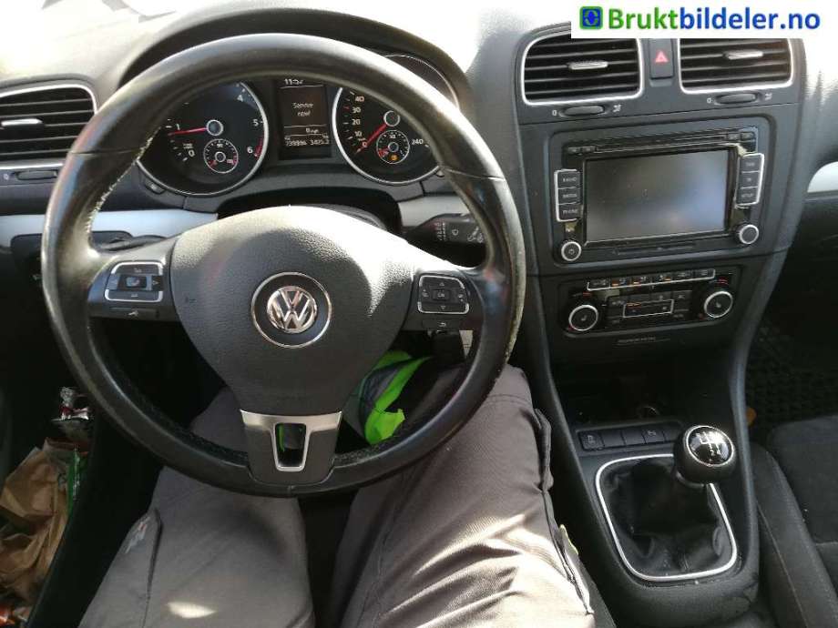 VW Golf VI 2008-2012 , Motorkode: CAYC, Girkassekode: LHW