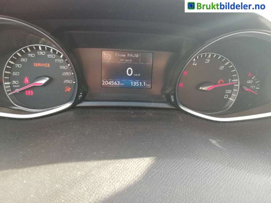 Peugeot 308 2013-2021 (Type II) delebil , Motorkode: BHZ, Girkassekode: 