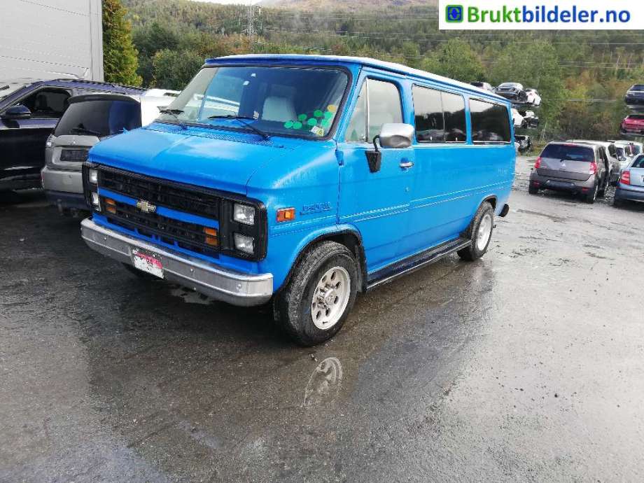 Chevrolet Van G30 1971-1996 , Motorkode: J, Girkassekode: